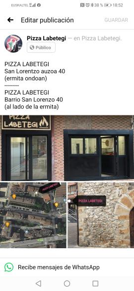 PIZZA LABETEGI
